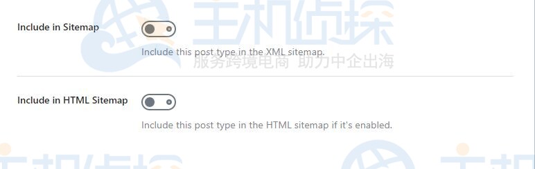 核心页面的站点地图配置