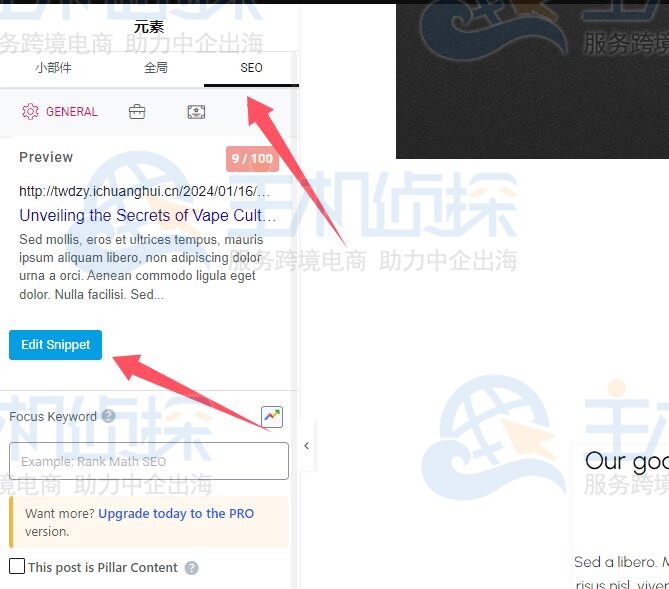 Rank Math优化诊断分析