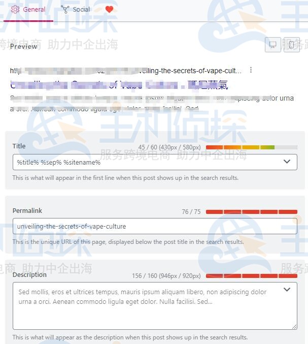 Rank Math优化诊断分析