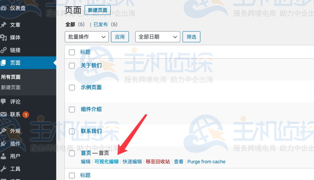 Sage主题首页可视化编辑器
