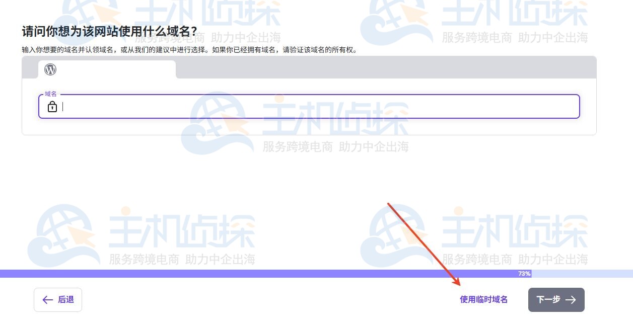 注册或选择域名