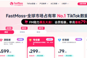 FastMoss黑五大促