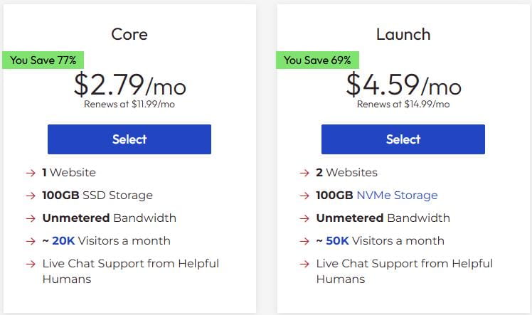 InMotionHosting共享主机