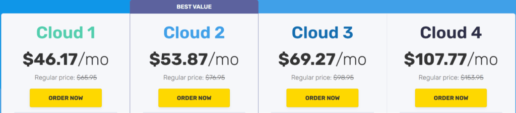 FastComet VPS主机方案
