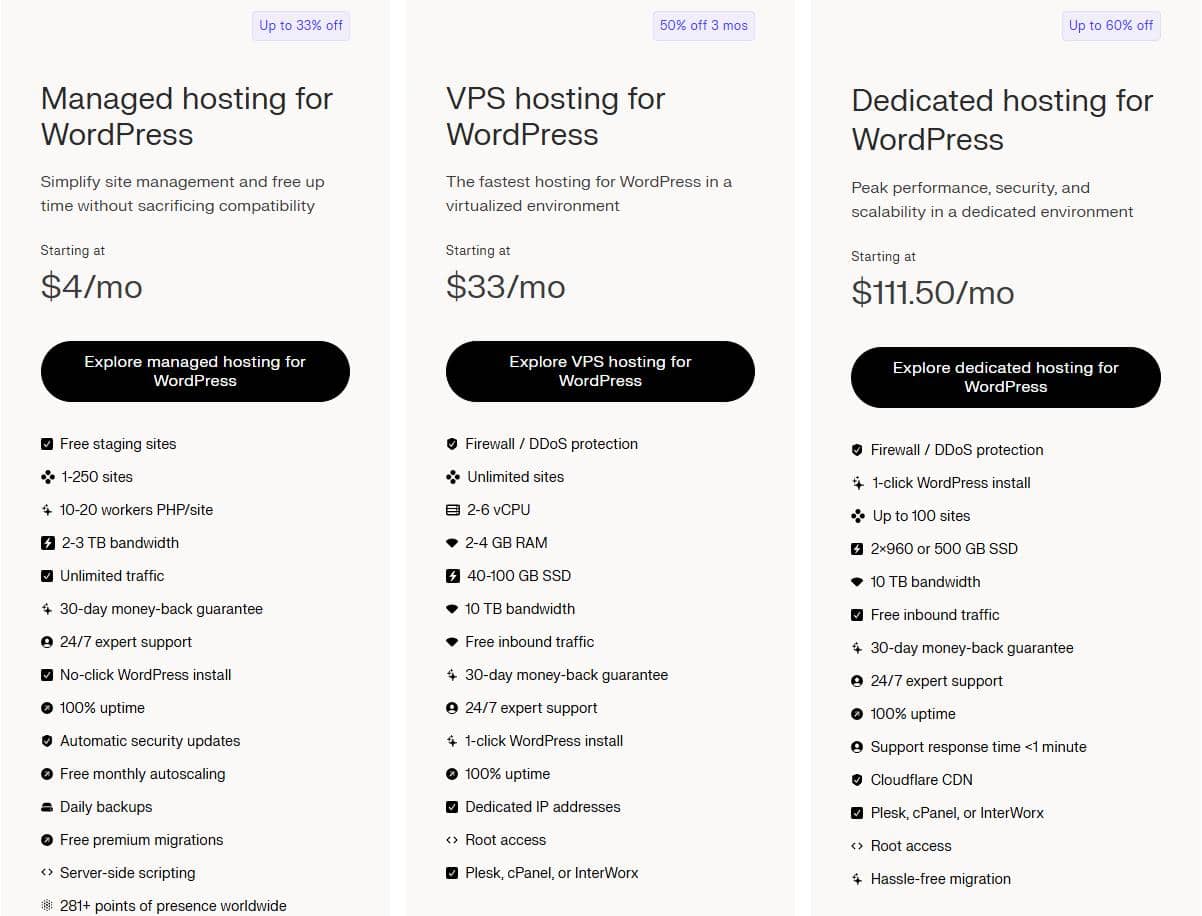 Liquid Web WordPress主机