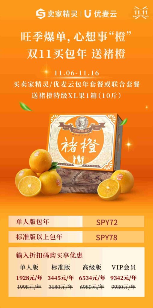 卖家精灵双11活动方案