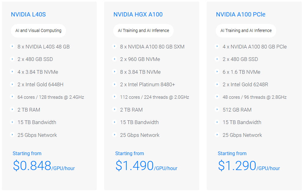 Vultr裸金属服务器