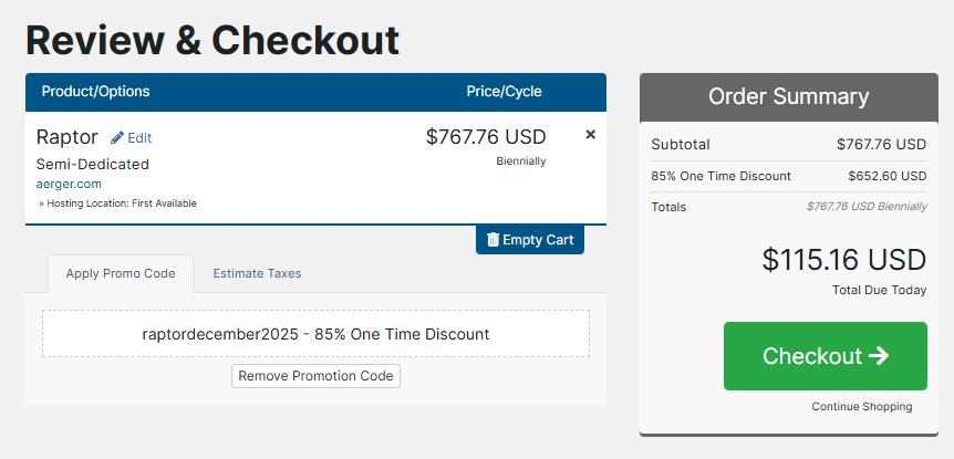 HawkHost虚拟主机