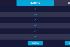 OneVPS标准版VPS和混合型VPS区别