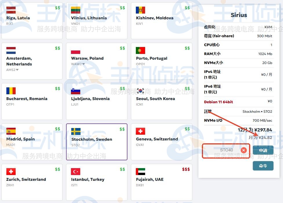 使用Just Hosting优惠码后