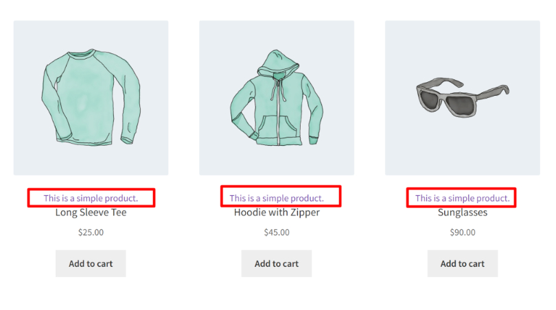 描述显示在标题上方