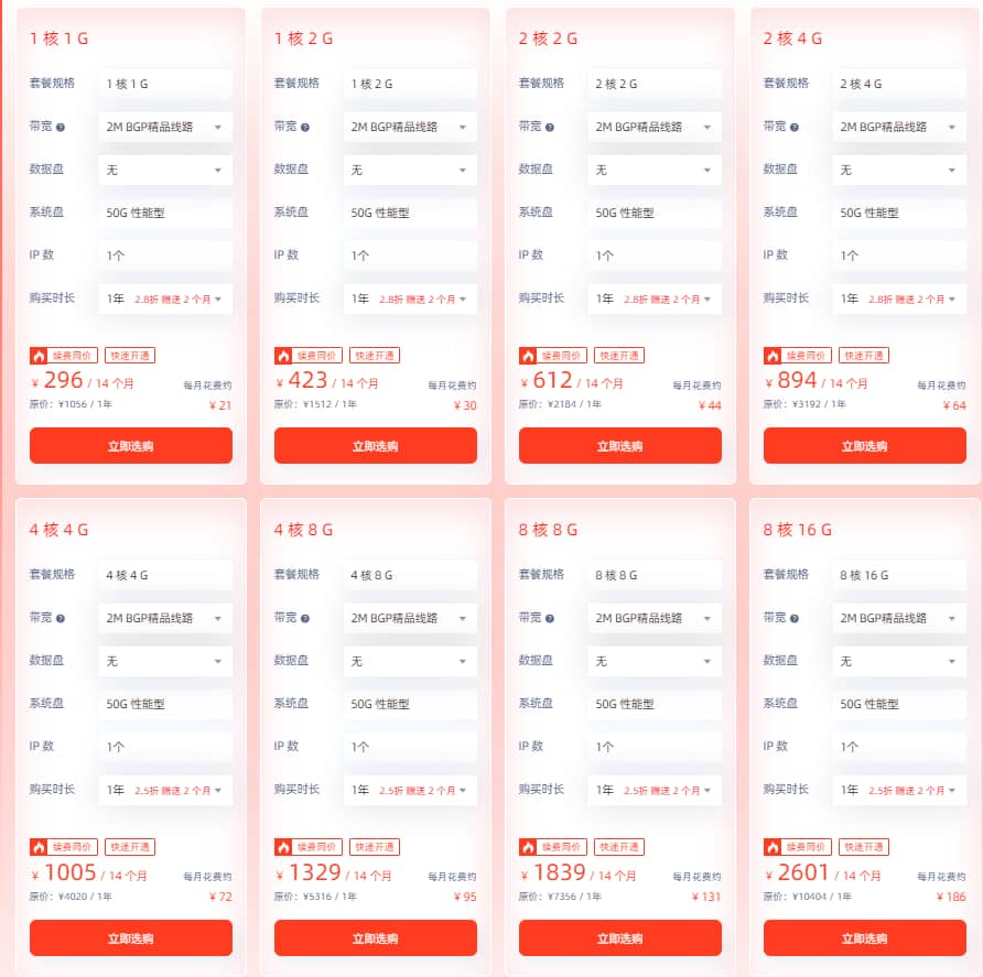 中国香港云服务器