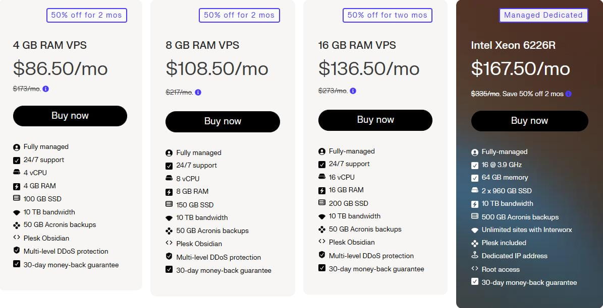 Liquid Web国外托管式VPS主机