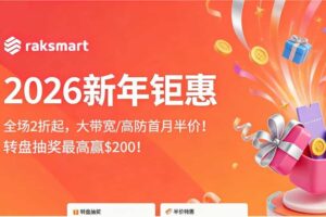 RAKsmart新年钜惠