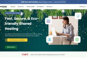 GreenGeeks新年优惠 国外虚拟主机高达85%优惠低至$1.95/月 不限流量/每日备份/绿色能源