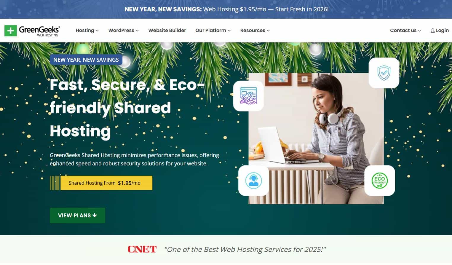 GreenGeeks新年优惠