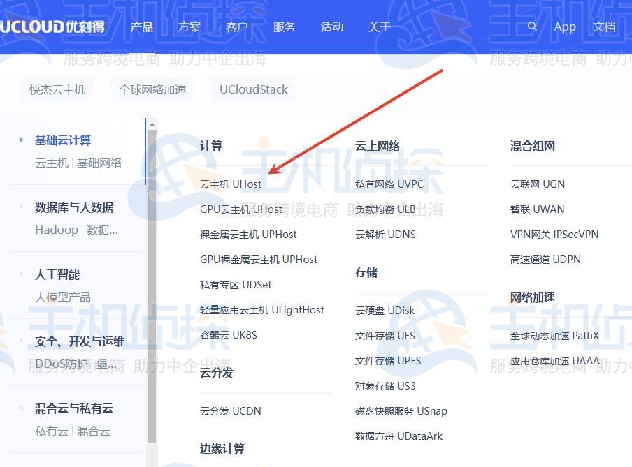 云主机 UHost
