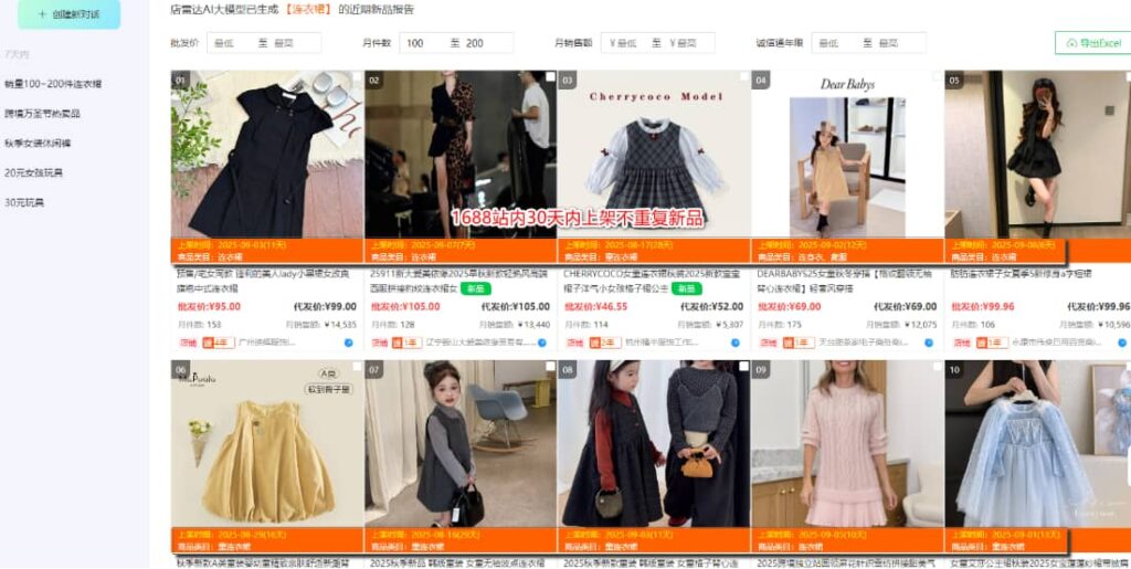 店雷达AI大数据模型会