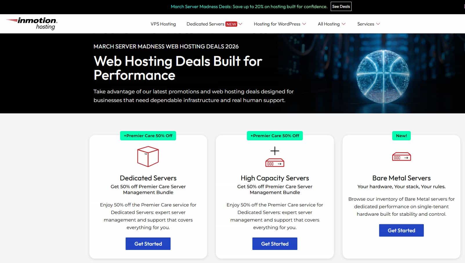 InMotionHosting三月优惠