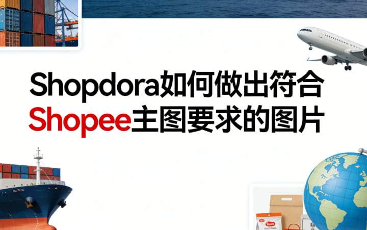 shopdora做Shopee主图