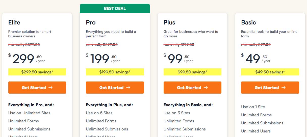 WordPress表单插件“WPForms”