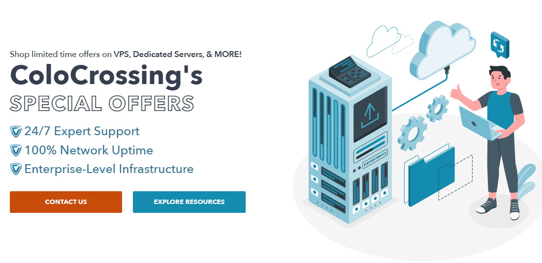 ColoCrossing限时优惠 美国VPS年付$12 美国裸机云服务器$10/月
