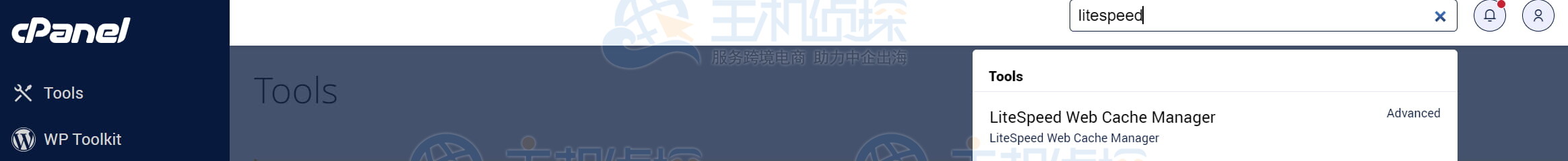 LiteSpeed Web Cache Manager