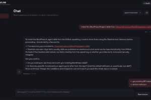 安装WordPress技能