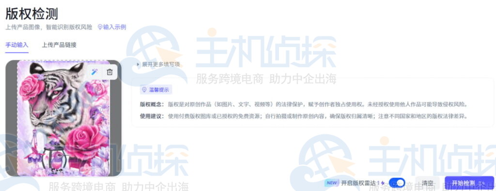 睿观版权检测功能