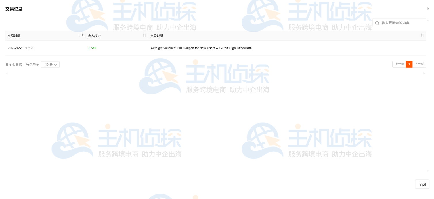 代金券的使用状态和明细