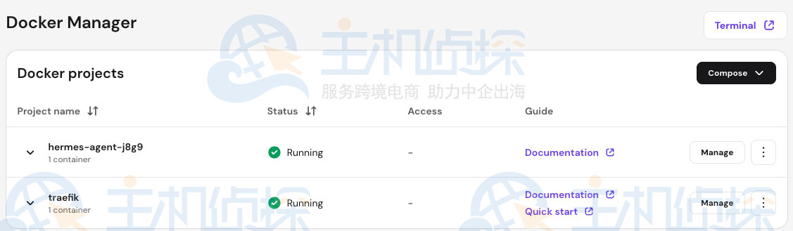 访问Hermes Agent