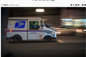 亚马逊与USPS达成新协议