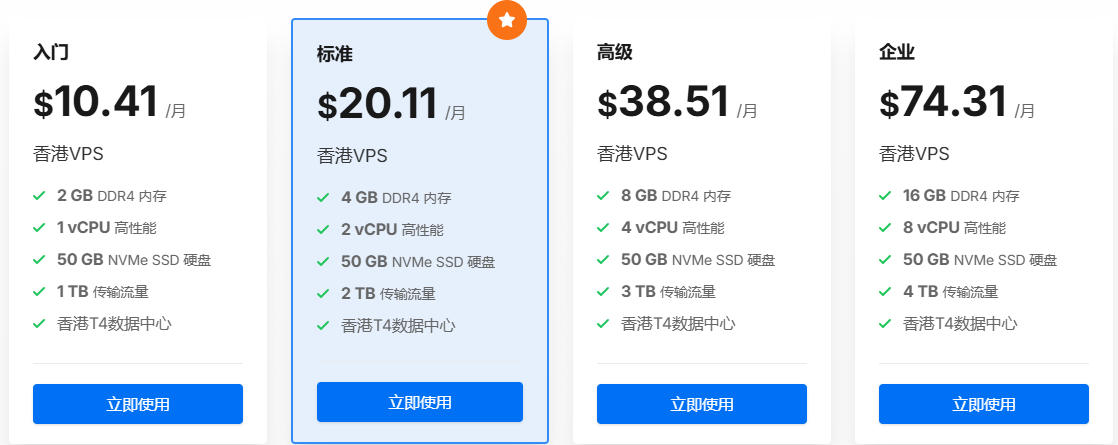 LightNode香港VPS方案