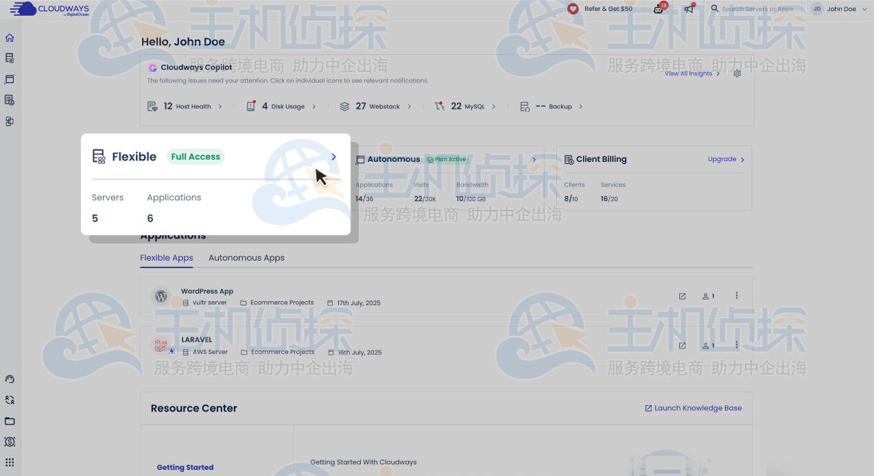 Cloudways Flexible