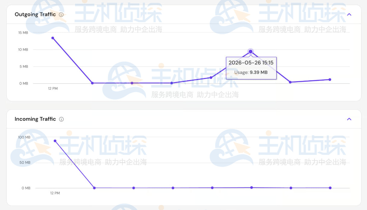 检查网络流量情况