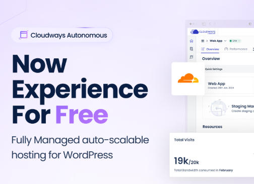 Cloudways Autonomous推出3天免费试用