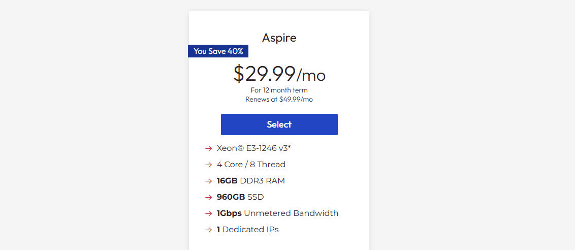 Dedicated Servers