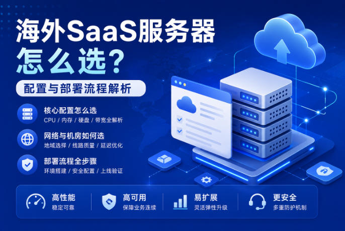 海外SaaS服务器怎么选