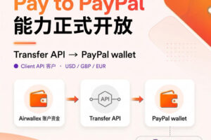 Airwallex空中云汇上线PayPal转账功能
