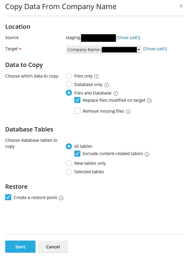 HawkHost WordPress克隆与测试环境