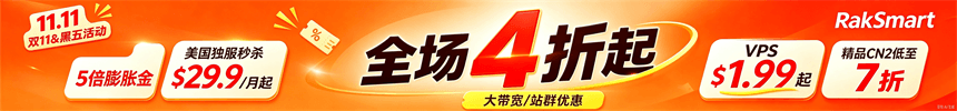 RakSmart美国服务器